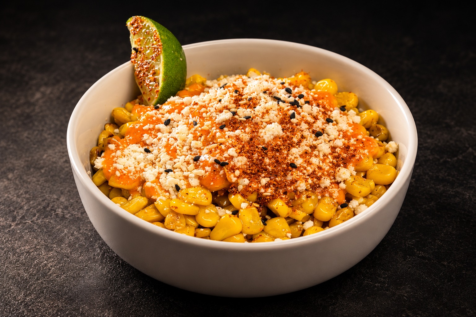 K-Street Corn in cinematic light